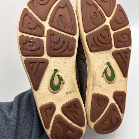 Olukai Men’s Nohea Mesh Slip On Sneakers Size 10 Gray - Picture 7 of 8